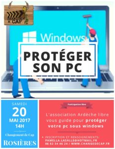 Atelier ardechelibre[.org] - Protéger son PC sous Windows